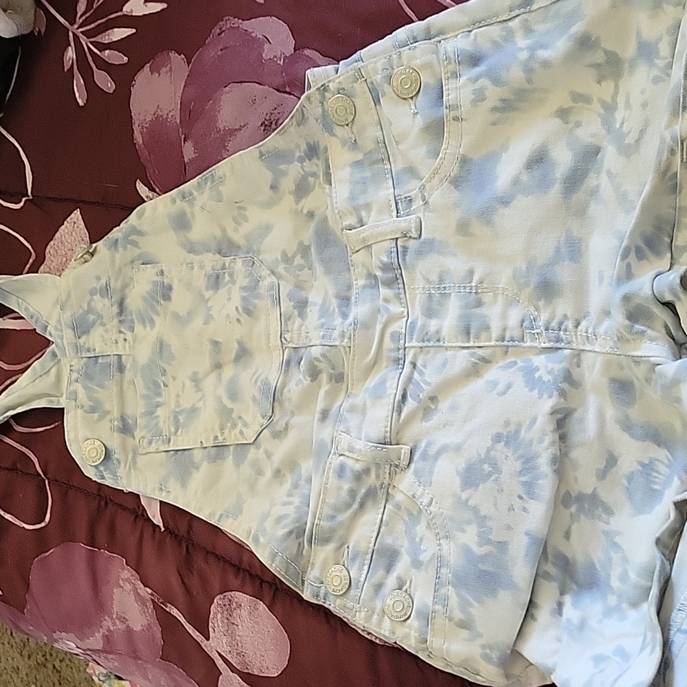 Girls overall shorts